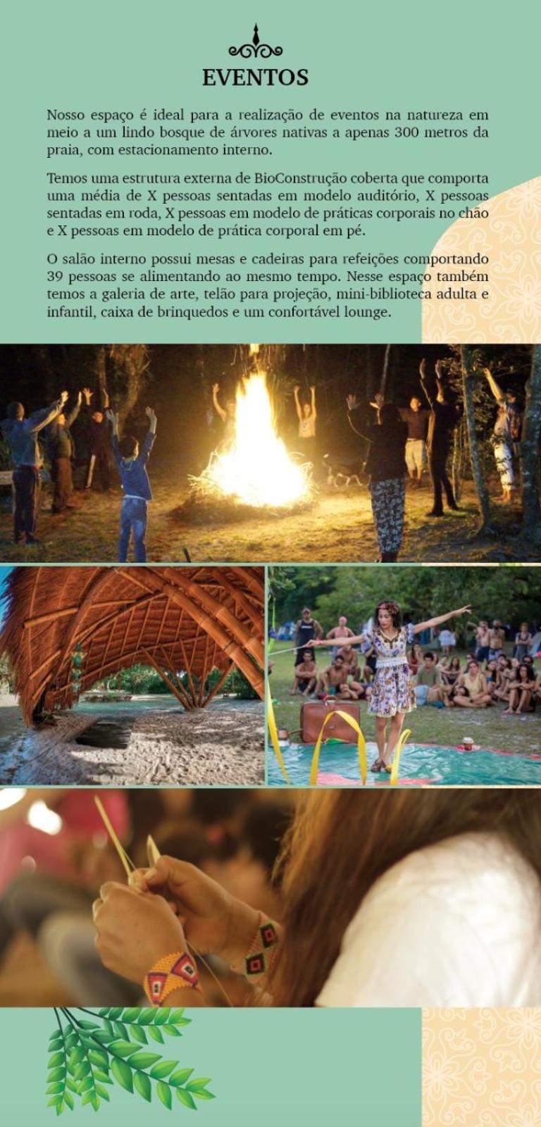Namaste Pousada E Camping Кананея Экстерьер фото